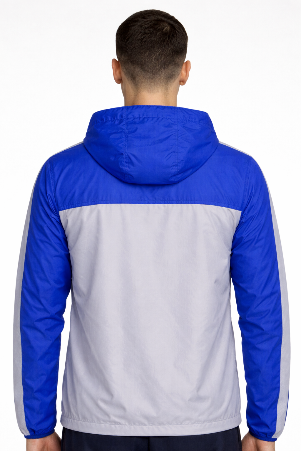 Chaqueta reflectiva combinada (azul rey)