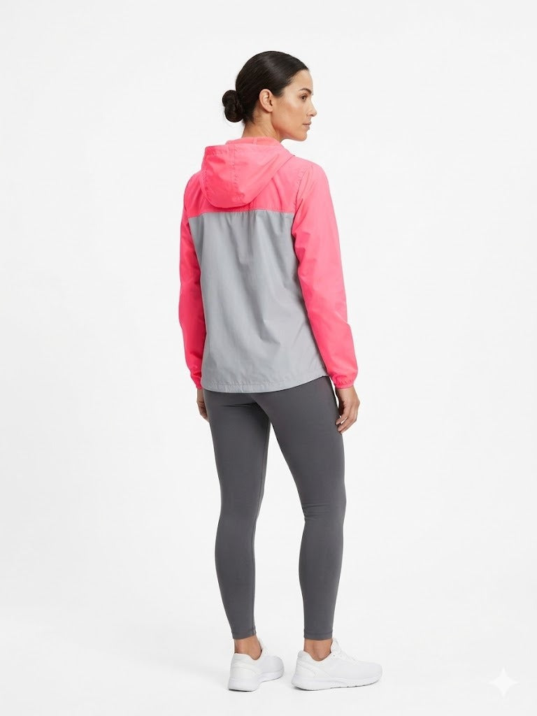 Chaqueta reflectiva combinada (fuccia)