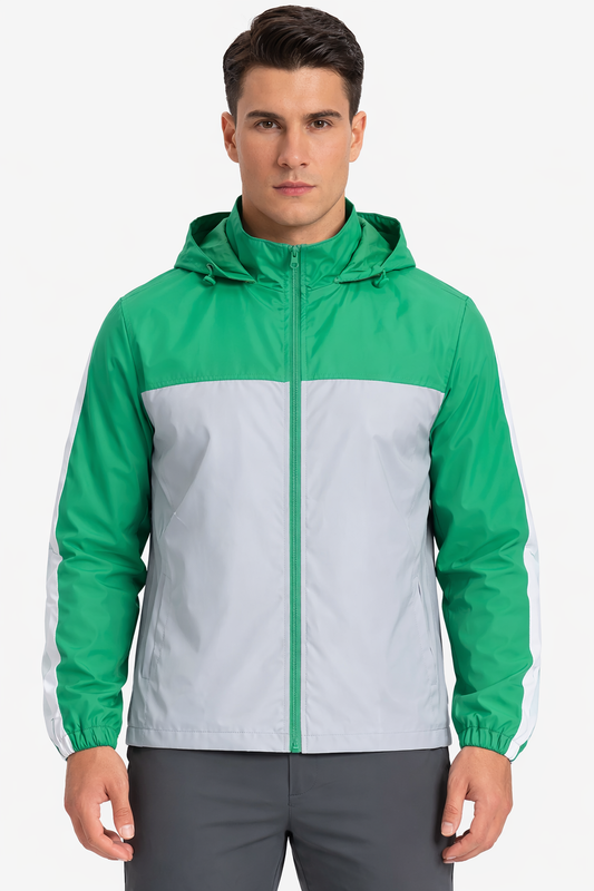 Chaqueta reflectiva combinada (morado)